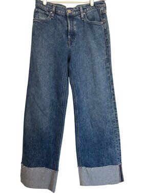 Hudson Rosie High Rise Wide Leg Size 26 NWT Jeans NWT Mallorca Denim $225